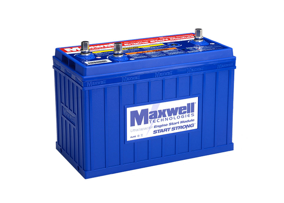 Maxwell Technologies Introduces 24-Volt, Ultracapacitor- Engine Start Module (ESM) for Industrial Equipment
